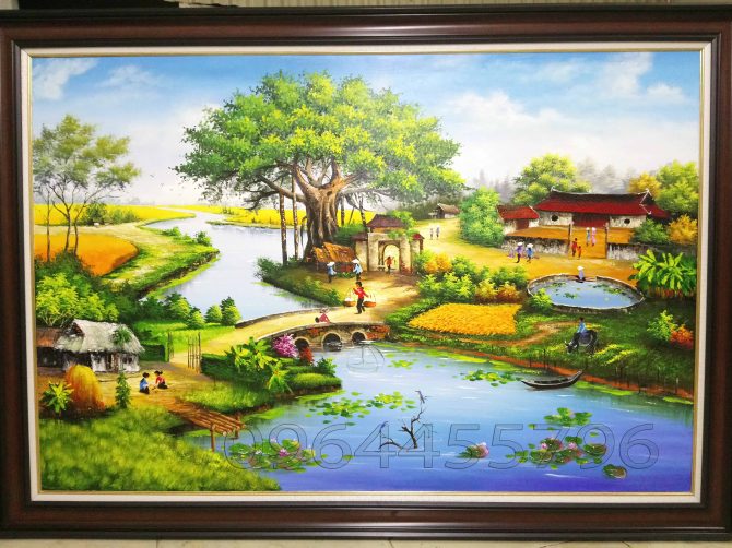 tranh đồng quê mã 111