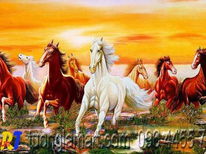 tranh mã đáo thành công mã 18