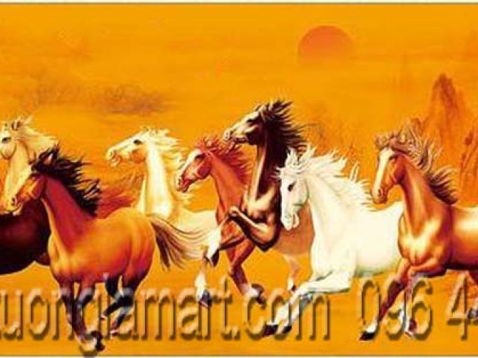 tranh mã đáo thành công mã 04