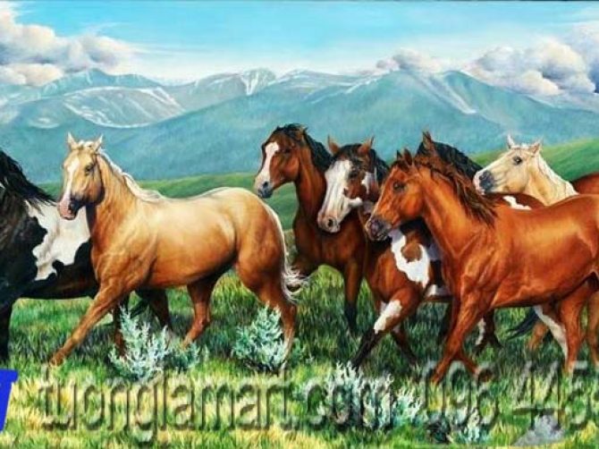 tranh mã đáo thành công mã 08