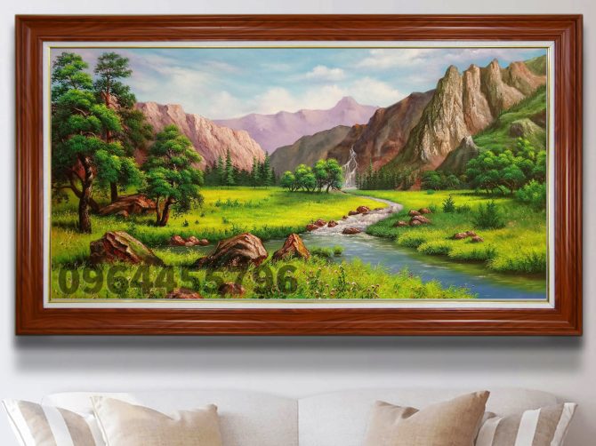 tranh phong cảnh châu âu