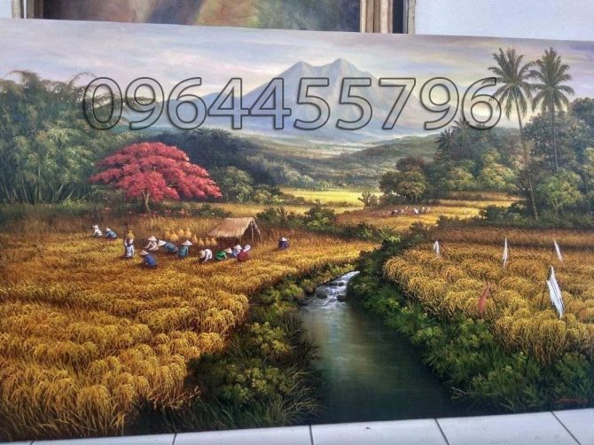 tranh quê hương mã 6000