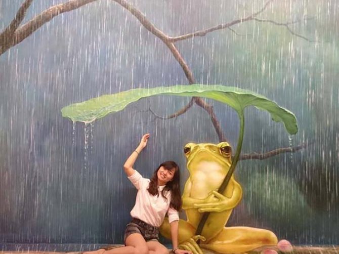 vẽ tranh tường 3d mã 3d07