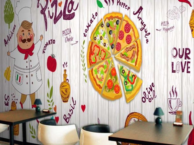 vẽ tranh tường nhà hàng quán ăn cafe-10