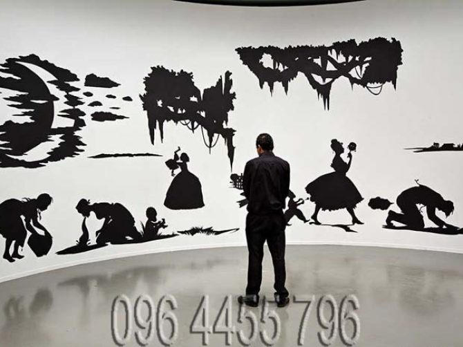 vẽ tranh tường quán cafe-trà sữa mã02