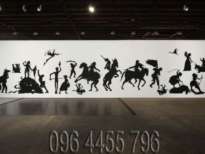 vẽ tranh tường quán cafe-trà sữa mã04